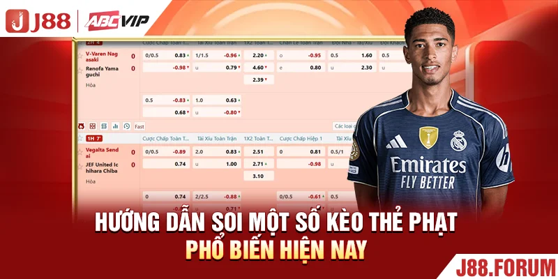 Hướng dẫn soi một số kèo thẻ phạt phổ biến hiện nay