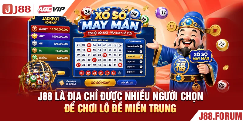 Lô Đề Miền Trung | 03 Thông Tin Cần Nắm Để Tự Tin Tham Gia J88 là địa chỉ được nhiều người chọn để chơi lô đề miền Trung