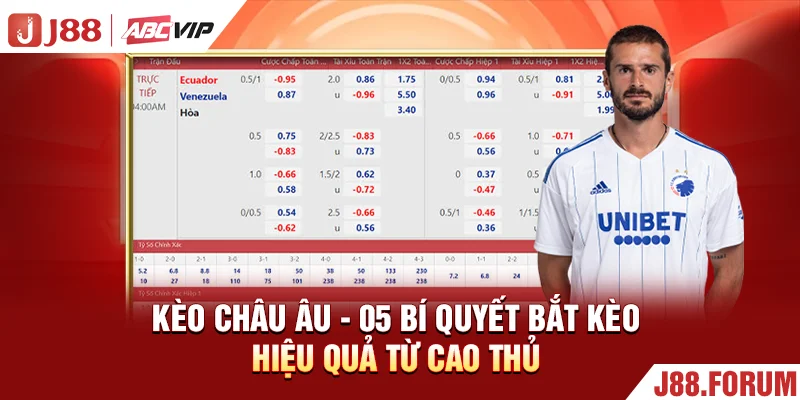 Kèo Châu Âu - 05 Bí Quyết Bắt Kèo Hiệu Quả Từ Cao Thủ Kèo Châu Âu - 05 Bí Quyết Bắt Kèo Hiệu Quả Từ Cao Thủ