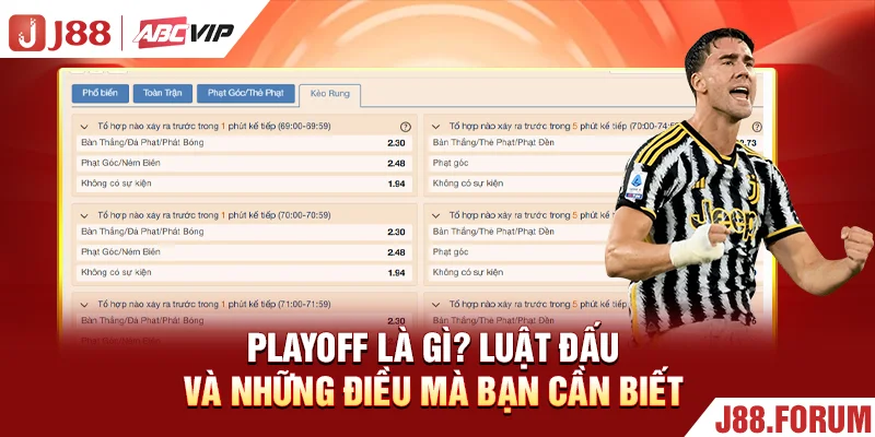 Playoff Là Gì? Luật Đấu Và Những Điều Mà Bạn Cần Biết