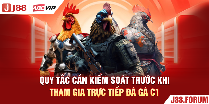 Trực Tiếp Đá Gà C1 - Sới Đấu Đỉnh Cao Săn Thưởng Gay Cấn Quy tắc cần kiểm soát trước khi tham gia trực tiếp đá gà C1